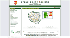 Desktop Screenshot of gminalaziska.pl