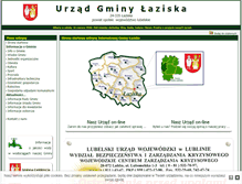Tablet Screenshot of gminalaziska.pl